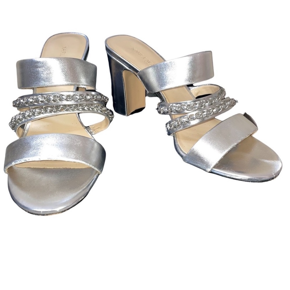 Karl Lagerfeld Paris Cambrie silver Metallic